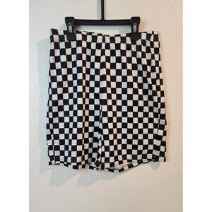 Shein Shorts lycra  Size S  Black And White  Elastic Waist